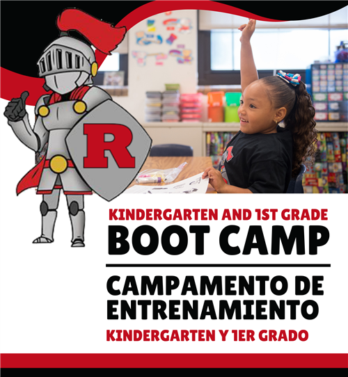 Kindergarten and 1st Grade Boot Camp Flyer